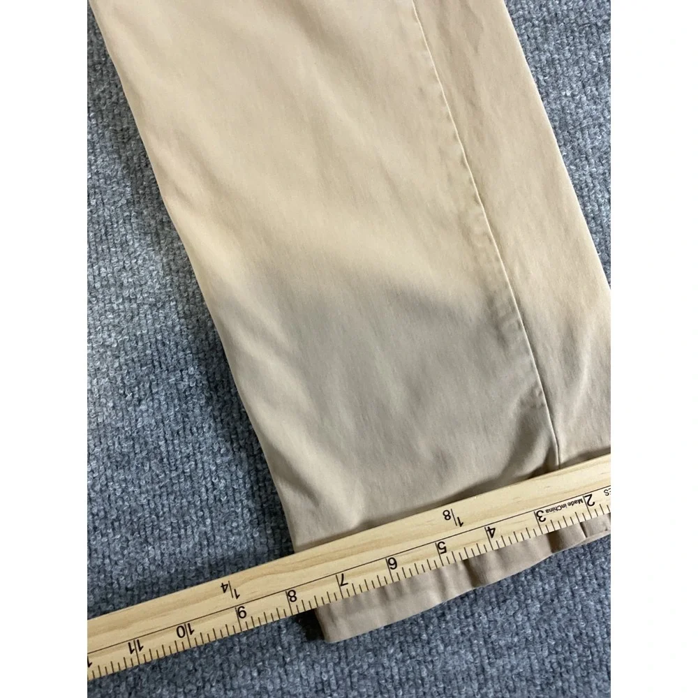 Johnston & Murphy Pants Mens 36x30 Khaki Tan Dress Casual Stretch Chinos Busines
